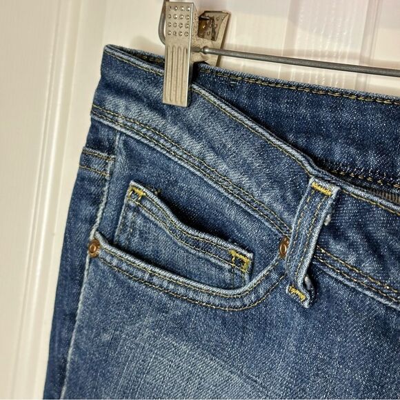 Y2K People’s Liberation Medium Wash Star Embroidered Lowrise Bootcut Jean Sz 29 - Picture 5 of 10